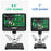 ANDONSTAR AD208 8.5 Inch LCD Digital Microscope 5X-260X Video Microscope with Adjustable Metal Stand and LED Light - 5