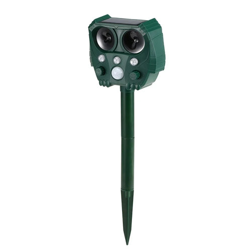 USB Outdoor Waterproof Animal Driving Device Mouse Expeller Solar Energy Repeller Frighten Animal Machine - 1