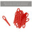 100 Pcs/Pack 83mm Plastic Durable Cutter Cutting Accessories for Strimmers Lawn Mower Grass Trimmer Gardening Tool Replacement - 4