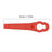 100 Pcs/Pack 83mm Plastic Durable Cutter Cutting Accessories for Strimmers Lawn Mower Grass Trimmer Gardening Tool Replacement - 6
