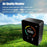 3-in-1 CO2 Temperature Humidity Meter TVOC Detection with LCD Display Air Quality Monitor Portable Carbon Dioxide Detector for Home Office Car - Black - 4