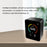 3-in-1 CO2 Temperature Humidity Meter TVOC Detection with LCD Display Air Quality Monitor Portable Carbon Dioxide Detector for Home Office Car - Black - 5