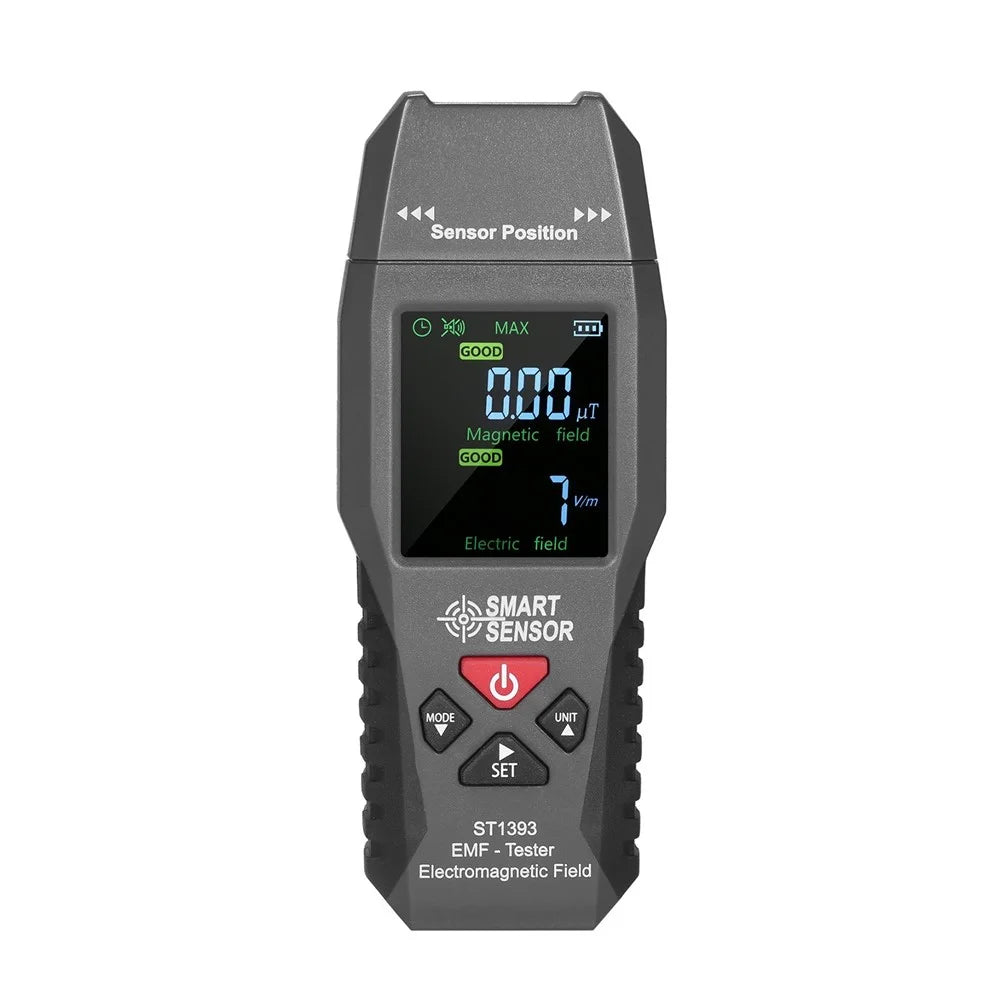 SMART SENSOR ST1393 EMF Meter Electromagnetic Field EMF Detector Handheld Mini Digital LCD Radiation Tester - 1