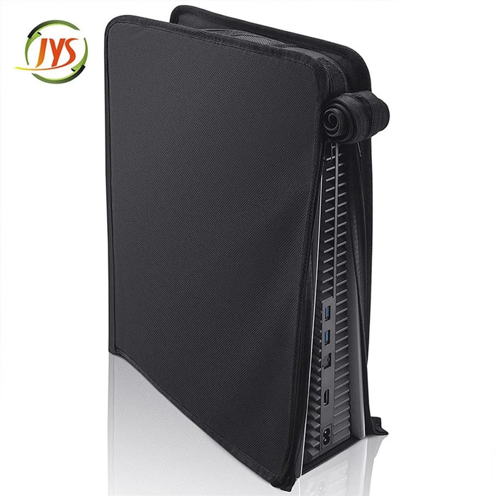 JYS Waterproof Soft Dust Cover Hollow Design Standing Position Replacement for PS5 Console Optical Drive Version Digital Version - 7