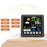 Touch LCD Screen Wireless Weather Station Alarm Clock Home Thermometer Hygrometer with USB Charging Function - Black - 2