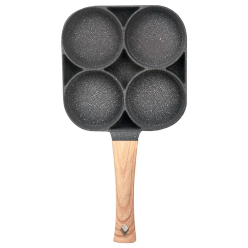 Four-cup Egg Pan Multifunctional Frying Egg Cooker Burger Pan for Breakfast Non-stick Frying Pan - 1