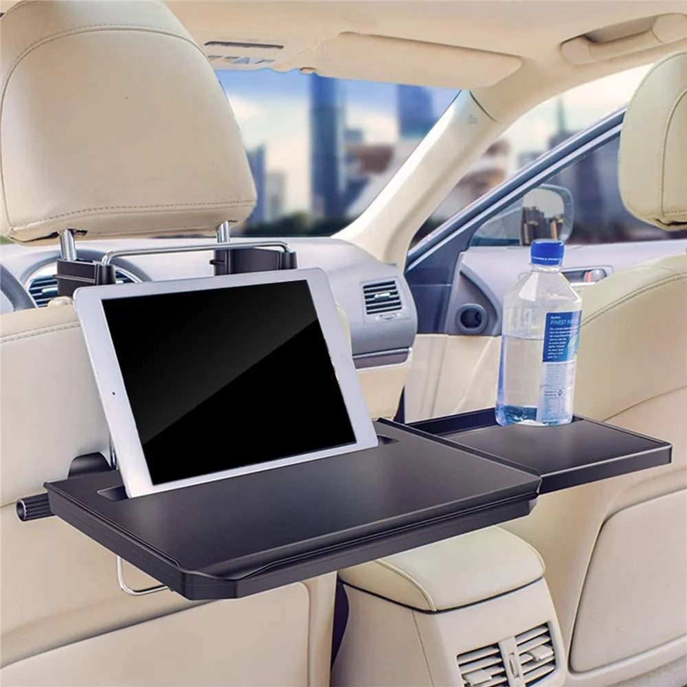 Universal Car Steering Wheel Seat Tray Steering Wheel Desk Food Tray Table for Writing Eating Computer Snack - 3