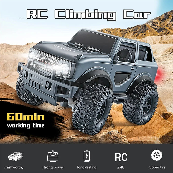 518-01 1/16 RC Car Off-Road Climbing Car 2.4GHz Remote Control Racing Car Kids Gift - 4