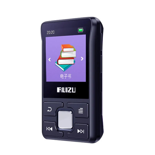 RUIZU X55 1.5-inch Screen BT MP3 Portable Music Video Player with Speaker FM Radio Recording - 1