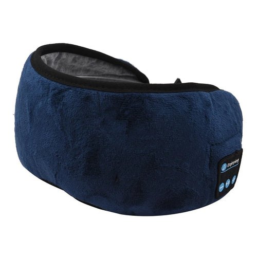 Music Eye Mask Eye Covers for Sleeping Wireless BT Travel Sleeping Headphones Handsfree Washable Sleeping Mask with Built-in Speakers Microphone - 1