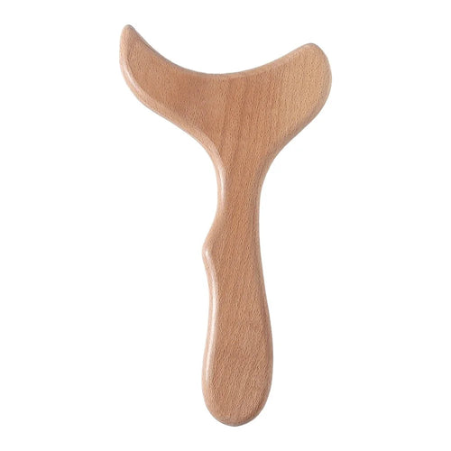 Wooden Lymphatic Drainage Tool Fitness Massage Paddle Professional Gua Sha Soft Tissue Body Sculpting Anti-Cellulite Muscle Release - 1