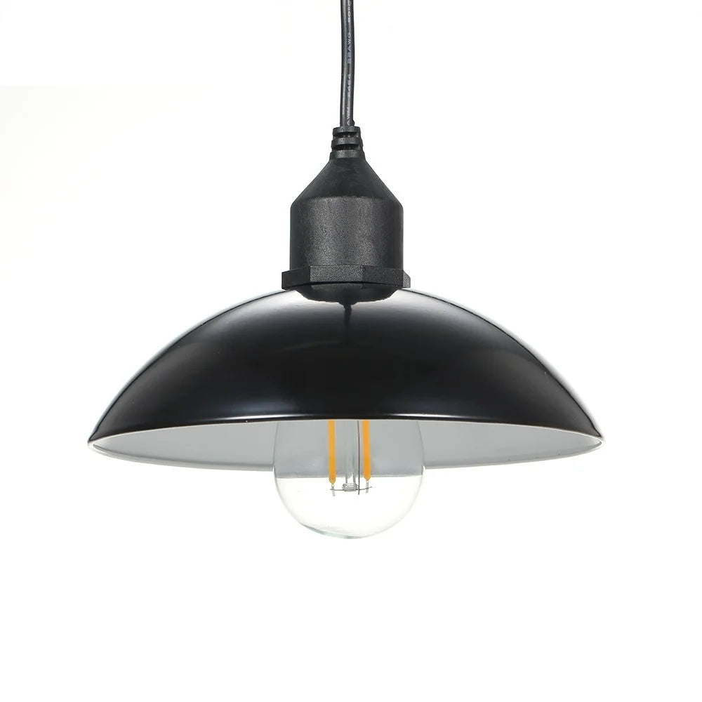 E27 For Outdoor Garden Solar Powered Energy Pendant Light Lamp - 150 * 45 mm - 2