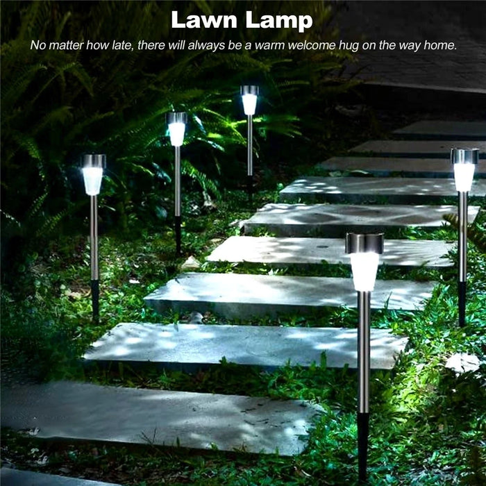 For Outdoor Decorative Waterproof Anti-Deform Stainless Steel Brightest Solar Lights - 10 PCS - 6
