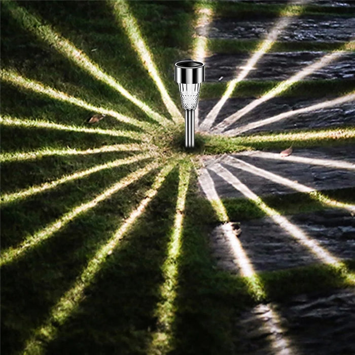 For Outdoor Decorative Waterproof Anti-Deform Stainless Steel Brightest Solar Lights - 10 PCS - 7