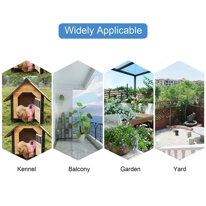 2x6m Shade Cloth Cover Sunblock Net 50% UV Resistant Garden Mesh Netting Cover wtih 16pcs Clips for Greenhouse  Patio Plant Flowers Chicken Coop - Black - 5