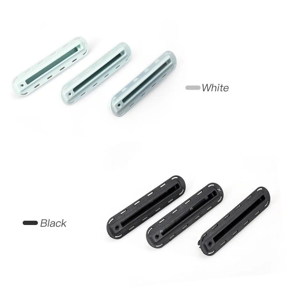 3Pcs Future Tri Fins Box Plugs Fin Base SUP Screw Surf Fins Plugs Set Extra Fin Key Fin Screws - Black - 7