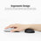 Soft Mouse Wrist Rest Pad Ergonomic Wrist Support Hand Pillow Cushion - Grey - 7