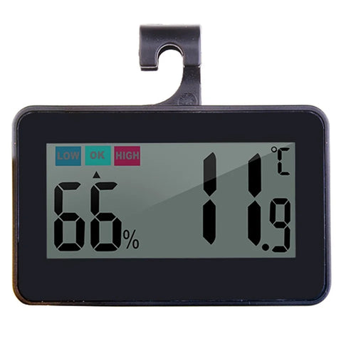 Mini Digital Indoor Thermometer Gauge Accurate Temperature Humidity Monitor with LCD Display - 1