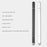Universal Passive Stylus Pen Capacitive Pen Sensitive Touch Smooth Writing for Android iOS Systems - Black - 7