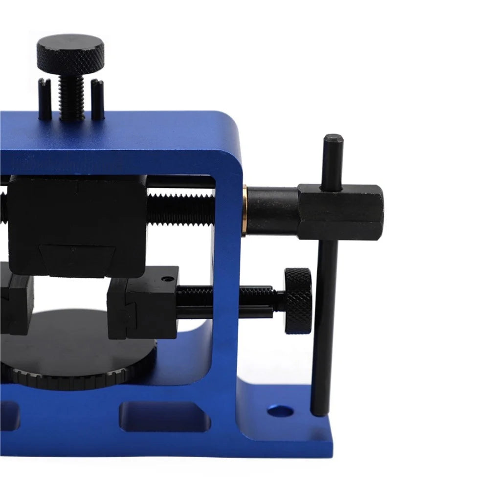 Aluminum Alloy Universal Rear Sight Pusher Sight Adjustment Tool with Wrench and Accessory - Blue - 4