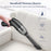 HK-6043 Handheld Vacuum Cleaner Car Interior Vacuum Sweeper Portable Cordless Dust Collector for Car Home - 2