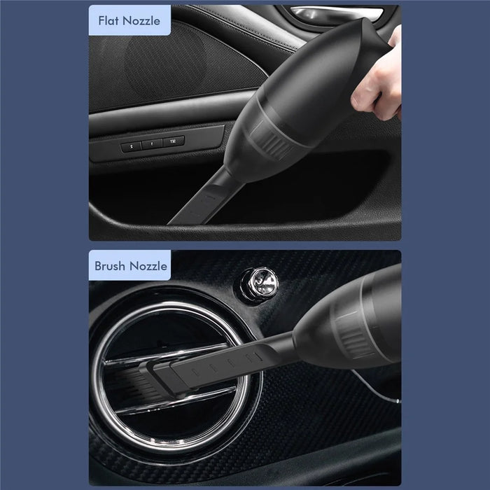 HK-6043 Handheld Vacuum Cleaner Car Interior Vacuum Sweeper Portable Cordless Dust Collector for Car Home - 7