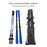 Snowboard Bag + Ski Boot Bag for Skis Gear Up to 200cm and Boots Up to US Size 13 - 6