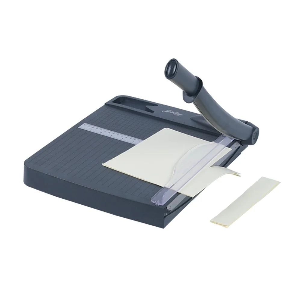 948 Safe Storage Paper Cutter 12 Inch Craft Paper Trimmer for Office Home, 16 Sheet Capacity - 1