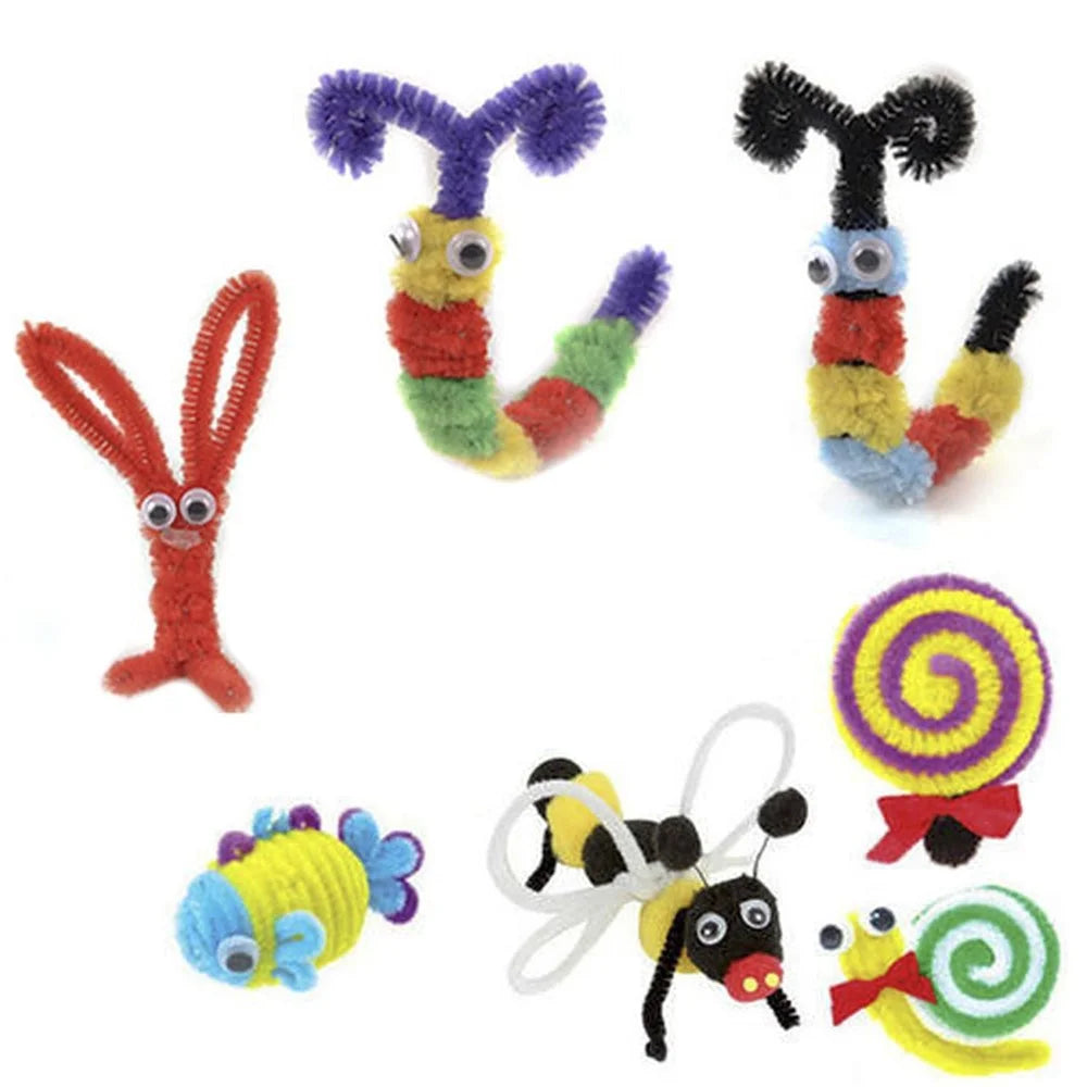 DIY Art and Crafts Supplies Kit Handmade Activity Craft Materials Educational Gift for Kindergarten School Students Home - 5