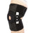 Wear-resistant Sport Brace Adjustable Knee Band Scratch-resistant Knee Protective Bandage with Side Metal Stabilizer - 1