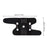 Wear-resistant Sport Brace Adjustable Knee Band Scratch-resistant Knee Protective Bandage with Side Metal Stabilizer - 5