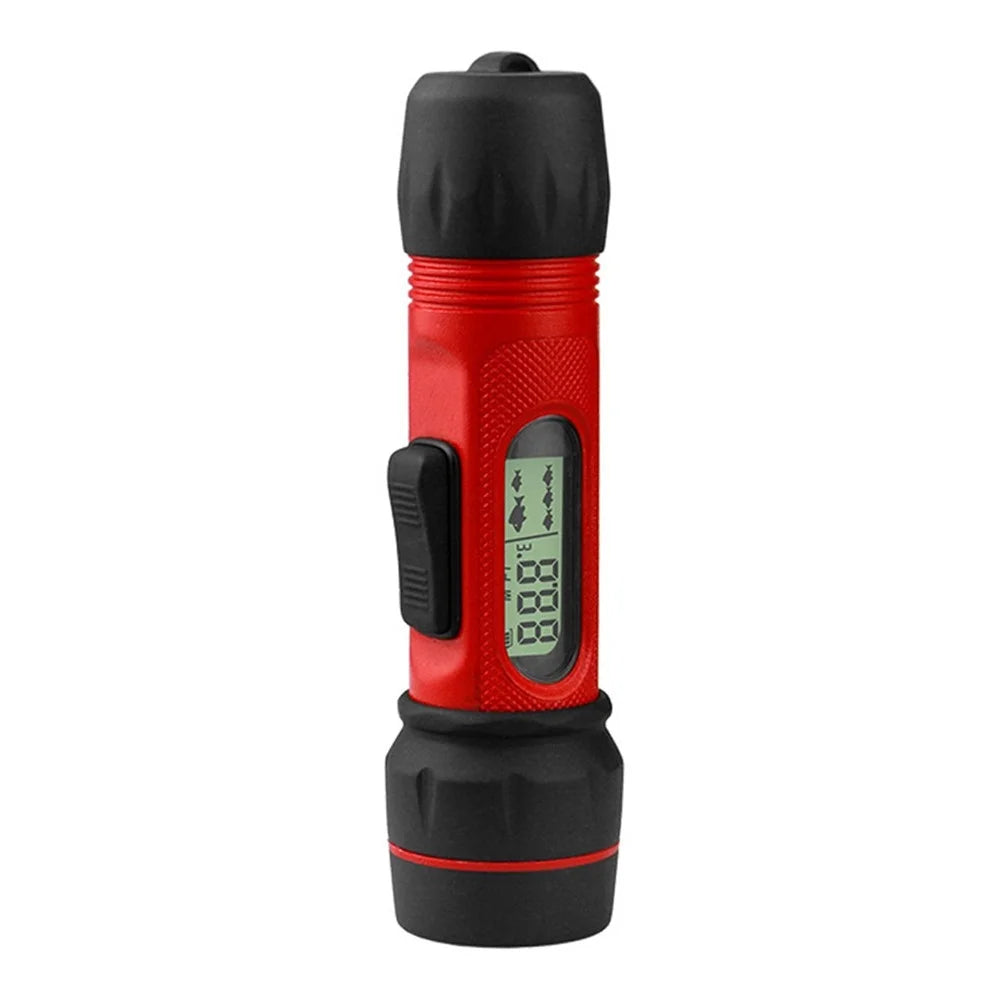 Portable Sonar Ice Fishing Finder with LED Underwater Light Wireless Handheld Fishfinder with 0.8-90m Detection Depth - 1