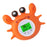 Bath Thermometer with Room Temperature Lovely Crab Shape Floating Bath Toy Bathtub Safety Temperature Thermometer - 1