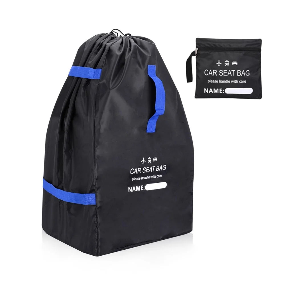 Car Seat Bag Backpack for Air Travel Universal Infant Carseat Storage Bag for Airplane Gate Check Large Durable bag with Shoulder Straps - 1