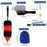 13Pcs Car Wheel Brush Set Car Wheel Cleaning Brush Kit Including 5 Detailing Brushes/3 Steel Wire Brushes/Wheel Rim Brush/Air Vents Brush/Tire Brush/Car Wash Mitt/Towel - 2