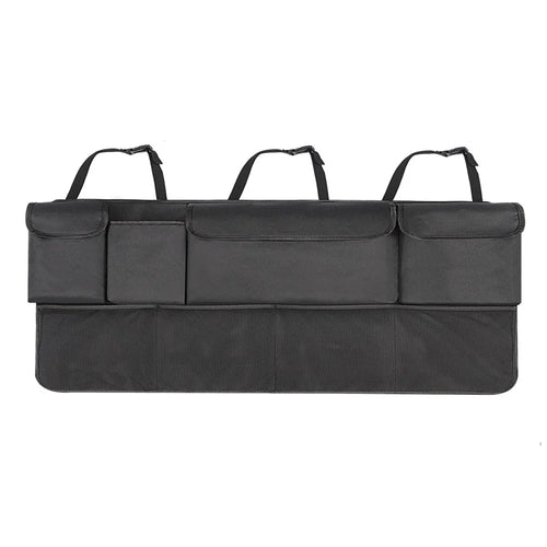 Car Trunk Organizer Hanging Seat Back Storage Organizer with 8 Pockets for SUV Trunk Space Saving - 1