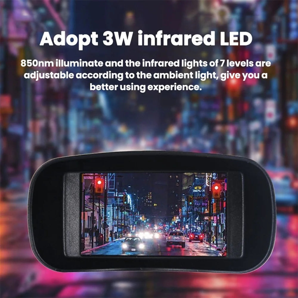 NV4000 12 Megapixel Optical Binocular Night Visions Infrared 5X Digital Zoom Photo Video Playback for Outdoor Hunts Boating - 6