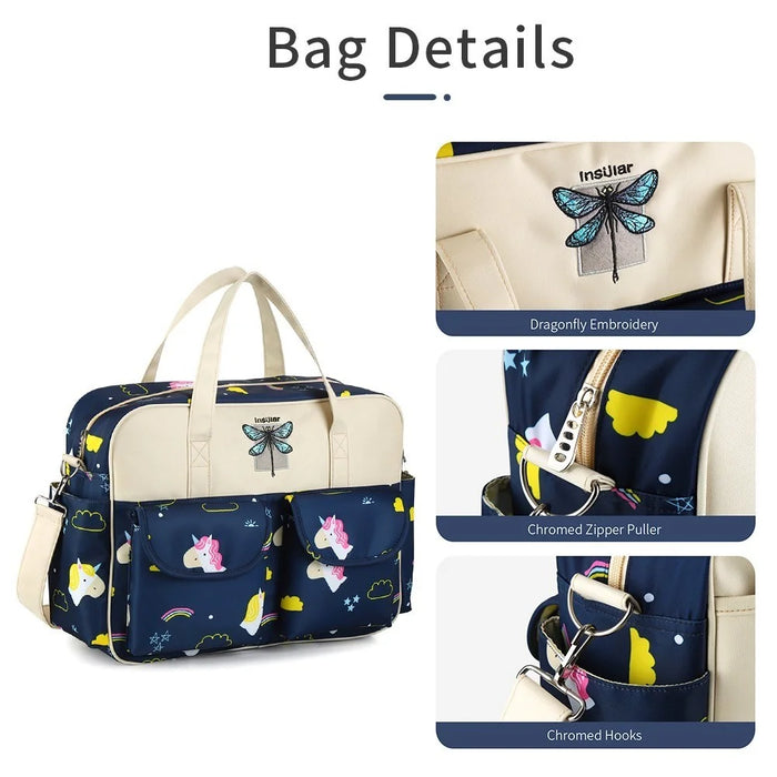 Baby Diaper Bag Backpack Tote Purse Satchel Diaper Messenger Multifunction Nappy Bag for Mom - Type: 1 - 2