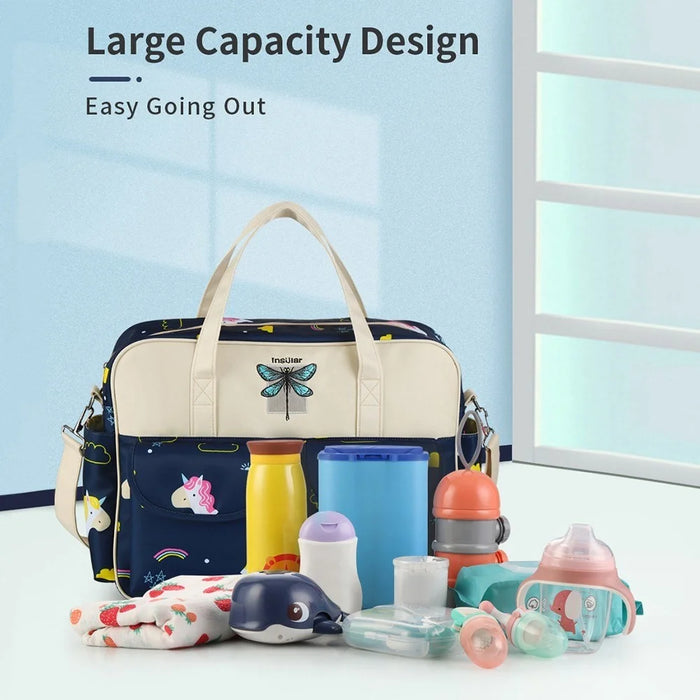Baby Diaper Bag Backpack Tote Purse Satchel Diaper Messenger Multifunction Nappy Bag for Mom - Type: 1 - 3