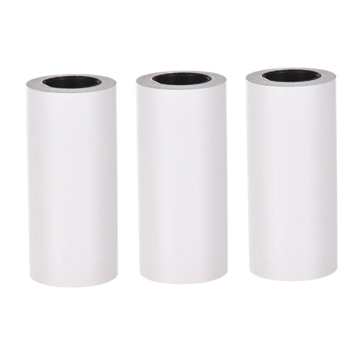 Self-Adhesive Thermal Paper Roll BPA-Free 57x30mm Receipt Paper for PeriPage PAPERANG Poooli Phomemo Pocket Thermal Printer - 3Pcs - 1