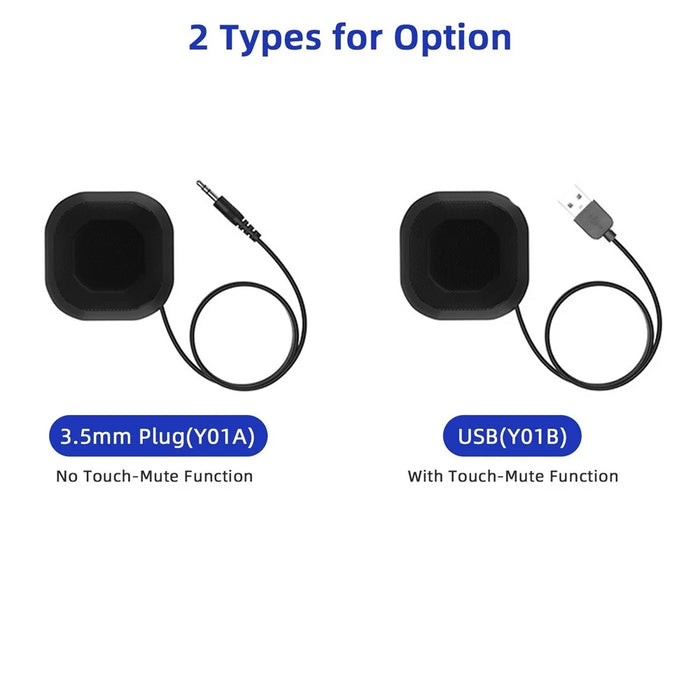 Portable Conference Microphone 360° Omnidirectional Condenser Computer PC Small Microphone with Touch Mute for PC Laptop Video Conference Chatting Gaming Recording Online Class Skype - 3.5mm Interface - 3