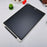 LCD Writing Tablet 12-inch Erasable Drawing Tablet Portable Drawing Pad One-Click Erase with Lock Button for Kids Learning Gift Creative Toy - Black / Single Color Screen - 3