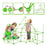 88Pcs/Set Fort Building Construction Kit Children DIY Castle Tunnel Play Tent Fort Builder STEM Educational Learning Game for Children Above Age 3 - 3