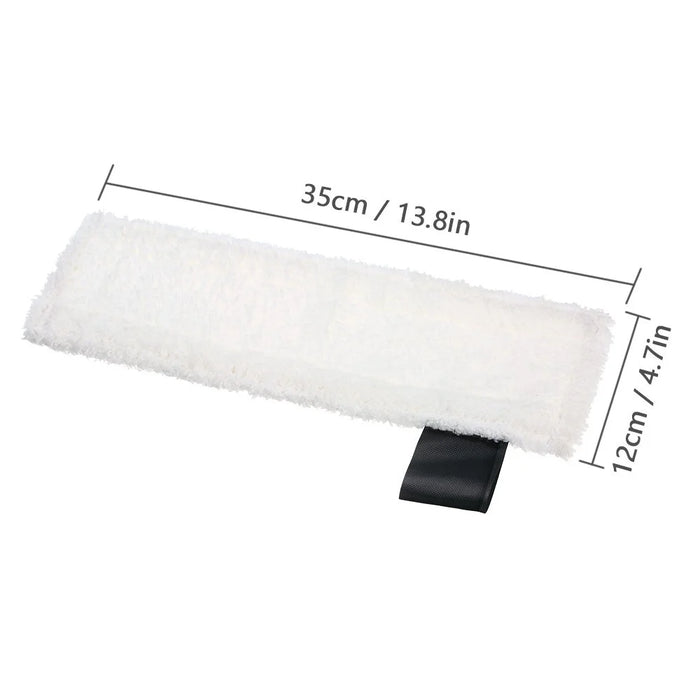 6 Pack Cloth Set Mopping Pads for Karcher EasyFix SC2 / SC3 / SC4 / SC5 Mopping Cloth Accessories (3 Rag Nozzle Covers + 3 Microfiber Mopping Pads) - 4