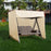 Outdoor Swing Hanging Chair Protection Cover Two Zipper UV Protection Universal Cover Garden Waterproof Dust Cover - Black - 7