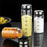 150mL Glass Spice Jar 4 Outlets Spice Storage Bottle Barbecue Salt Shaker Container with Scale (NO FDA Certificate) - 3