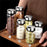 150mL Glass Spice Jar 4 Outlets Spice Storage Bottle Barbecue Salt Shaker Container with Scale (NO FDA Certificate) - 5