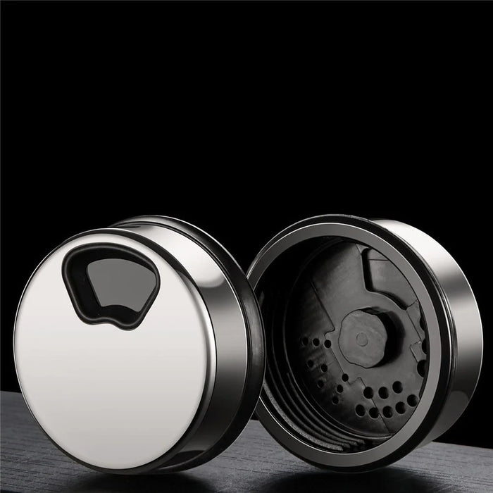 150mL Glass Spice Jar 4 Outlets Spice Storage Bottle Barbecue Salt Shaker Container with Scale (NO FDA Certificate) - 7