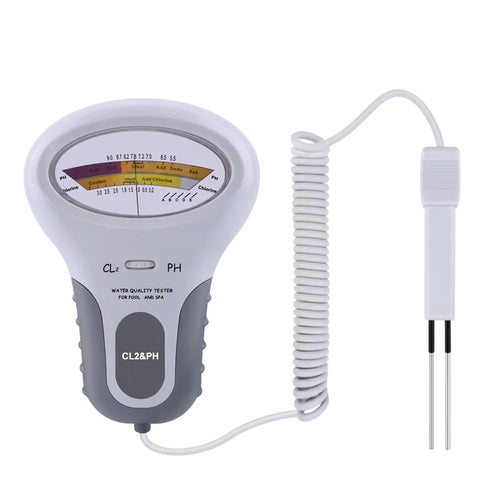 2 in 1 PH and Chlorine Level CL2 Detector Swimming Pool Spa Water Quality Tester Tool - 1