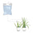 For Outdoor Indoor Plants Automatic Plant Waterer Potted Flower Self Watering Devices Double Slow Release Irrigation Stake Drip Irrigation Kit System - 2L - 1